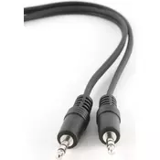 CCA-404-5M Gembird 3.5mm stereo plug to 3.5mm stereo plug audio kabl 5m