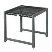 Homestar Stranska mizica 50x495x50 cm siva