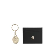 TOMMY HILFIGER Denarnica zlata/črna