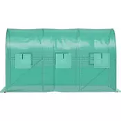 VEVOR Toplotna tunelska rastlinjak 36x2x2 m zelene barve