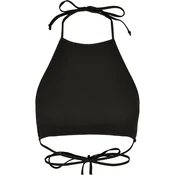 Womens trapezoidal cropped top black
