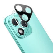 Full body zaščitno steklo za zadnjo kamero za Honor 400 Lite - črno