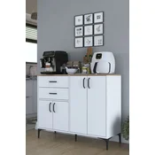 Hanah Home Multifunkcionalna komoda, Bela
