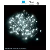 Vito LED božična veriga hladno bela 10m IP44 NATALE-5