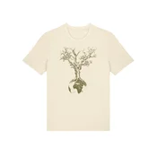Life-Tree Majica Organic Fairwear Weltenbaum naravno bela