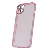 Clear Case 1,8 mm silikonski ovitek za Samsung Galaxy A55 - roza