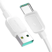 Kabel za punjenje Joyroom Multi - Color Series A14 USB - A / USB - C 3A - Bijela / 1.2m KP41444
