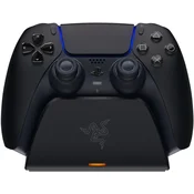 Razer hitra polnilna postaja za PlayStation 5 kontroler črne barve
