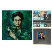 Carmani FRIDA KAHLO STEKLENI SKODELIČNI PLADENJ JEDILNA MIZA KUHINJA DNEVNA SOBA