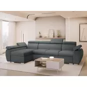 Kutna garnitura Columbus 227 (Flow 21) Tamno siva, Dostupno, Dostupno, 320x170x85cm
