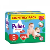 Pufies pelene monthly pants 5junior 12-17kg 124kom