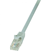 LogiLink RJ45 omrežni kabel CAT 6 U/UTP [1x RJ45 konektor - 1x RJ45 konektor] 1 m siva LogiLink