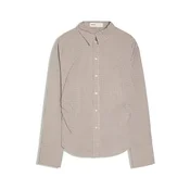Bershka Bluza roza / črna / off-bela