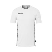 UHLSPORT Dres Progressive 28 siva/črna/bela