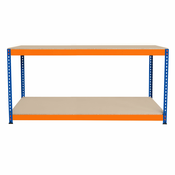 MONSTER Dvostopenjska delovna miza S-Rax - 180 cm x 60 cm x 90 cm, (21571071)