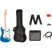 Fender Squier Affinity Series Stratocaster HSS Pack MN Lake Placid Blue Električna gitara (Kao novo)