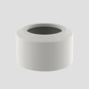 58 302 86 0000: WC pokrivna rozeta SANIT dvodelna, fi: 110, PERGAMON