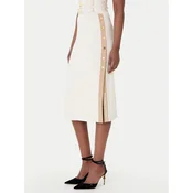 Elisabetta Franchi Midi krilo GK-27S-61E2-V340 Bež Regular Fit
