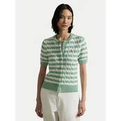 Polo Ralph Lauren Pletena jopica 211965757001 Zelena Slim Fit