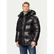 Jack&Jones Puhovka Green Point 12268209 Črna Loose Fit