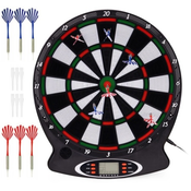 Modernhome elektronski pikado sa lcd ekranom 38 cm, 18 igara, set sa 6 pikada ( ap-100 )