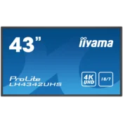 IIYAMA Prolite LH4342UHS-B3 LFD - 108 cm (42.5), 4K UHD (3840x2160), IPS, 60Hz, 9ms, 500 cd/m2