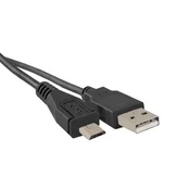 Qoltec Kabel USB A moški | micro USB B moški | 1 m