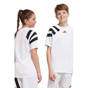 Otroške kratke hlače adidas Performance FORTORE23 SHO Y bela barva