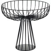 SERAX Metal Sculptures XL košara 30x30 cm, črna