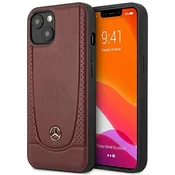 MERCEDES Mercedes Leather Urban Line - Ohišje za iPhone 15 (rdeče)