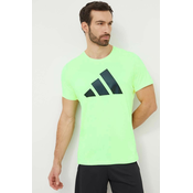 Adidas RUN IT TEE, muška majica za trcanje, zelena IN0078