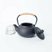 Musashi Liveni cajnik sa filterom, 250ml, Crni