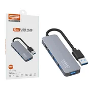 KEDO USB HUB priklopna postaja tip C na 4x USB, 1x USB-C, (5000349962)