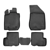 Rubber car mats Dacia Logan 2006-2013 (MCV, 7 seats)