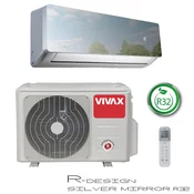 VIVAX COOL klima ACP-12CH35AERI+ 3,5kW R32 SILVER MIRROR SET z montažo - VIVAX
