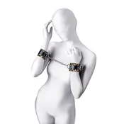Gardj Europe Anonymo lisice, PU usnje, potisk, 19,5 cm