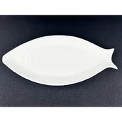 Tanjir keramicki - riba 250322 39x18cm