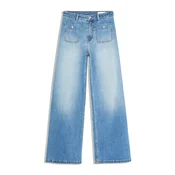 Bershka Kavbojke moder denim