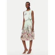 Rinascimento Cocktail obleka CFC0128212003 Zelena Regular Fit