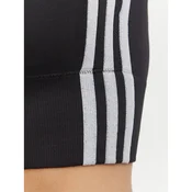 adidas Sportski grudnjak Essentials 3 Stripes Seamless Bralette KZ4109 Crna