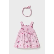 Mayoral Poletna obleka 1873 Roza Regular Fit