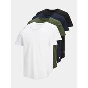 Jack & Jones Komplet t-shirt majic? Noa 12183653 Pisana Regular Fit