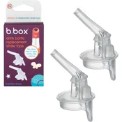 b.box rezervni cuclji za steklenico s slamico, 2 kos
