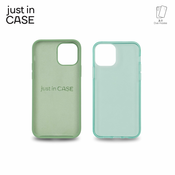 JUST IN CASE 2u1 Extra case MIX paket zeleni za iPhone 12