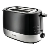 GORENJE opekač T850BK, črn-srebrn