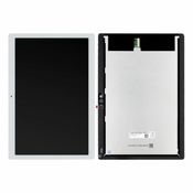 Lenovo Tab M10 TB-X605, TB-X605F, TB-X605M - LCD zaslon + steklo na dotik (White) TFT