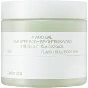Celimax Ji Woo Gae One Step Body Brightening Pad piling za telo 60 kos unisex