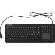 Keysonic KeySonic KSK-6231 INEL Industrijska Tipkovnica USB QWERTZ Swiss Crna