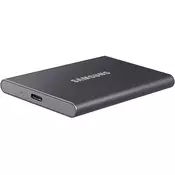 SAMSUNG Eksterni hard disk Portable T7 1TB sivi MU-PC1T0T