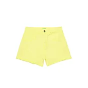 United Colors Of Benetton Jeans kratke hlače 4O69C9040 Rumena Regular Fit